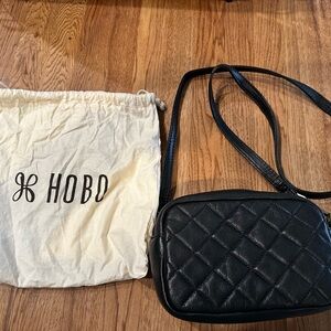 Hobo Black Quilted Renny Crossbody Bag